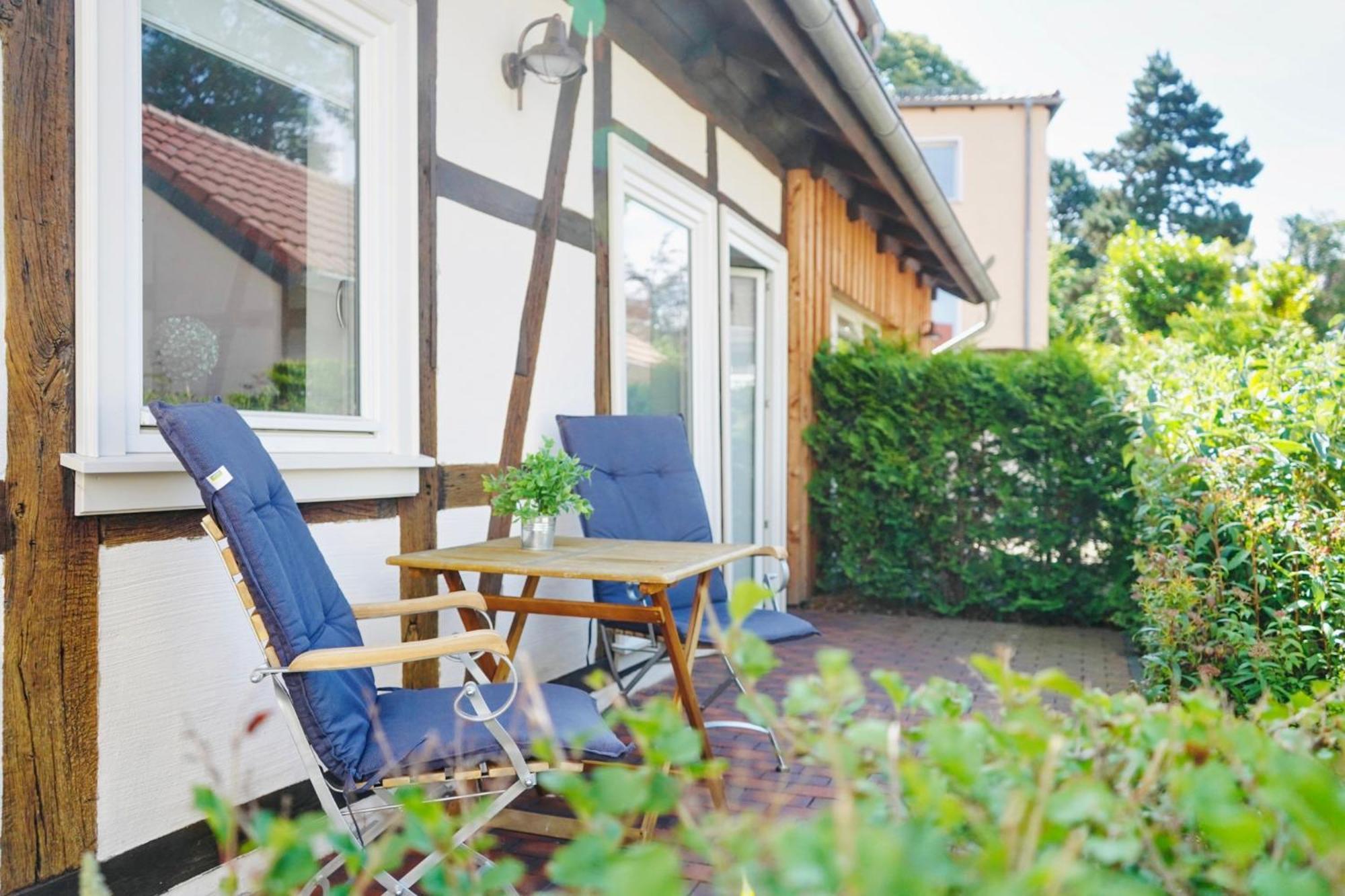 Altstadt Apartment II - Terrasse- Waschmaschine- Parkplatz ウォルフスブルク エクステリア 写真